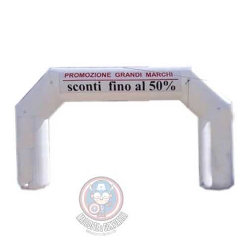 Arco Gonfiabile Pubblicitario bianco