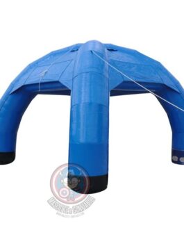 Gazebo gonfiabile blu