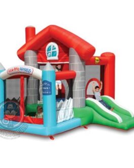 Saltarello con scivolo gonfiabile Happy House