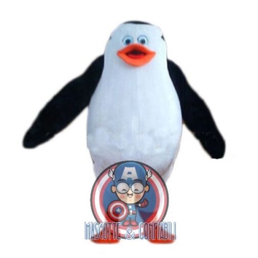 Mascotte Cartoon Penguin