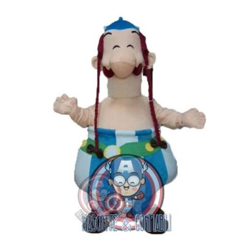 Mascotte Cartoon Obelix