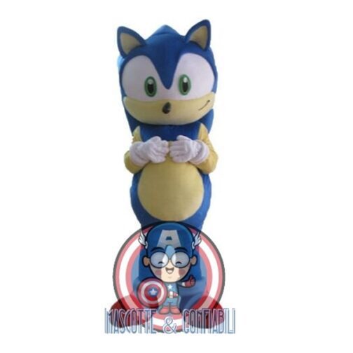 Mascotte Cartoon Sonic