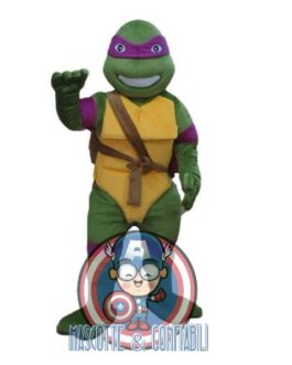 Mascotte Cartoon Tartarughe Ninja Donatello