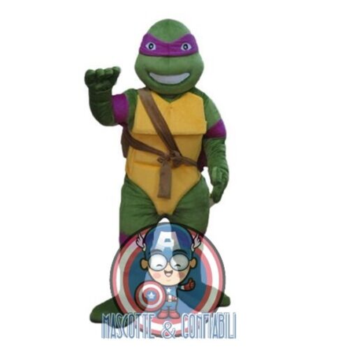 Mascotte Cartoon Tartarughe Ninja Donatello