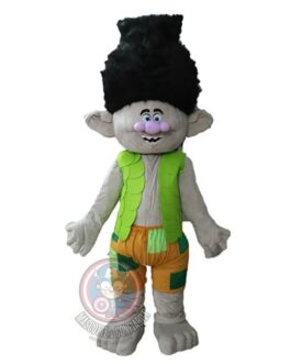 Mascotte Cartoon Trolls Branch