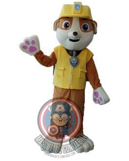 Mascotte Paw Patrol Rubble