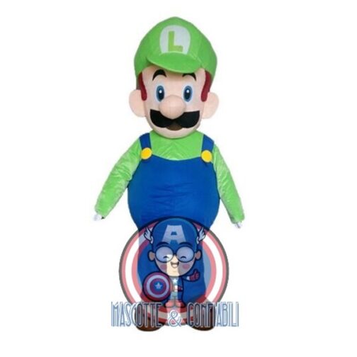 Supermario Luigi Mascotte